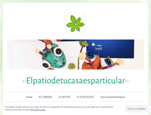 Tablet Screenshot of elpatiodetucasaesparticular.com